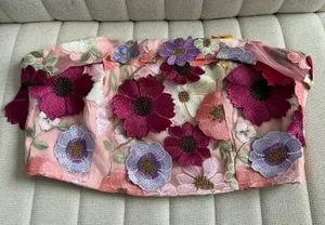 Altar'd State 3D Floral Top thumbnail 1