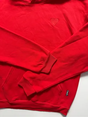 Comfrt Love Collection Limited Edition Hoodie, Red, Size XL thumbnail 4