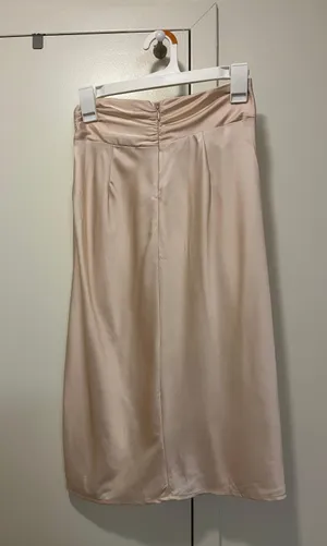 Satin Skirt With Slit thumbnail 5