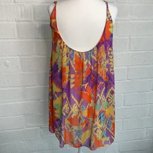 Show Me Your MuMu Vibrant Yellow Multi Print Mini Dress thumbnail 3