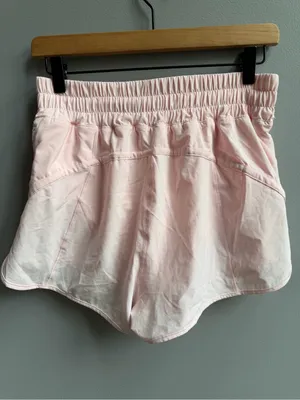 Lululemon Track That High-Rise Lined Short 3" Strawberry Milkshake Light Pink 8 thumbnail 7