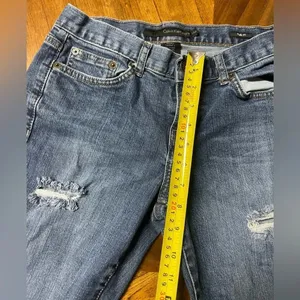 Calvin Klein Womens Flare Fit Distressed Jeans Size 27 thumbnail 11