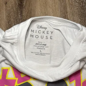 Disney Womens Mickey Mouse White Short‎ Sleeve T Shirt Size Large thumbnail 6