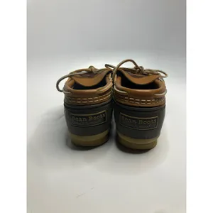 L.L.Bean Rubber Moc Shoes Womens 8 Brown Excellent Waterproof Duck Boots Slip On thumbnail 4