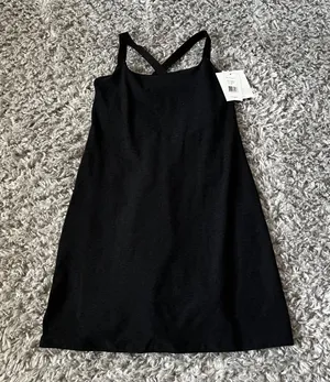 Beyond Yoga Dress Space Dye Move It Dress Grey Size Xs thumbnail 1