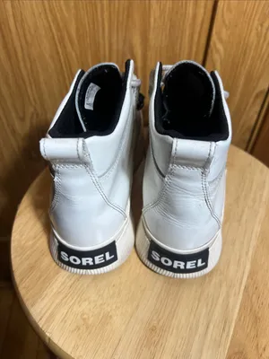 Sorel Gray & White Women's Duck Boot Sneakers thumbnail 3