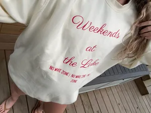 Weekends at the Lake Gildan Heavy Blend Sweatshirt thumbnail 4