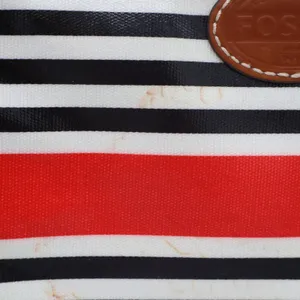 Fossil Keyper Womens Handbag Multicolor Striped Adjustable Strap Crossbody Bag thumbnail 5
