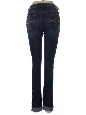 Abercrombie & Fitch Jeans Womens 6R W28 L31 Dark Wash Skinny Slim Denim thumbnail 2