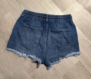 Kendall + Kylie denim jogger shorts thumbnail 4