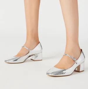Steve Madden Hawke Patent Slip On Mary Jane Heels by thumbnail 1