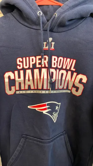 Patriots Super bowl Sweatshirt Blue thumbnail 3