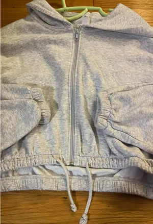 Grey Zip-Up H&M thumbnail 4