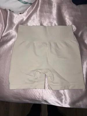 Nude shorts workout Tan thumbnail 2
