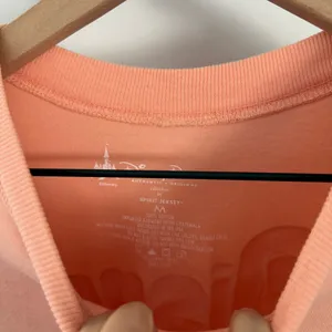 Walt Disney World Medium Peach Pink Gold Glitter Spirit Jersey Glitter Oversized thumbnail 6
