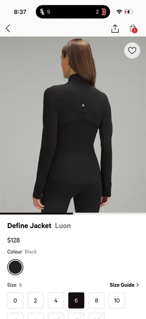 Lululemon Define Jacket Black thumbnail 2