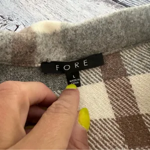 FORE Plaid Button thumbnail 5