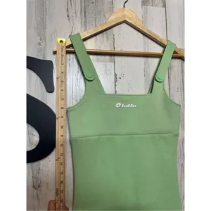 Lotto Lime Green Square Neck Mini Dress Womens Size Small S Activewear Athleisur thumbnail 14