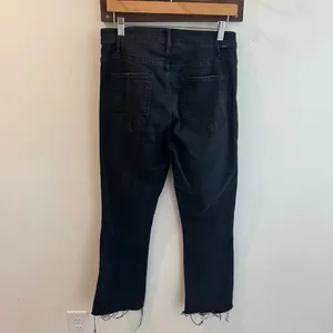Mother The Hustler Ankle Fray Jeans in Not Guilty Wash‎ Size 30 thumbnail 4