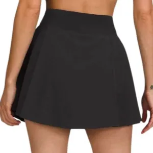 .Lululemon Side-Pleat High-Rise Tennis Skirt Black Size 4 thumbnail 14