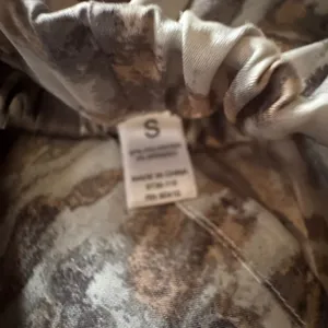 Nicole Miller New York‎ Animal Print Pajama Set Large Top Small Pants Gray Brown thumbnail 5