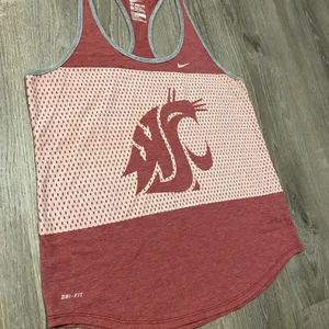Nike Washington State Cougars Dri-FIT Racerback Tank Top WSU Athletic Shirt thumbnail 4