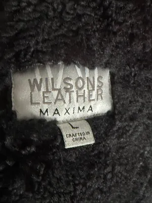 Wilsons Leather Jackets & Coats | Wilsons Leather Black Faux Shearling Teddy L thumbnail 5