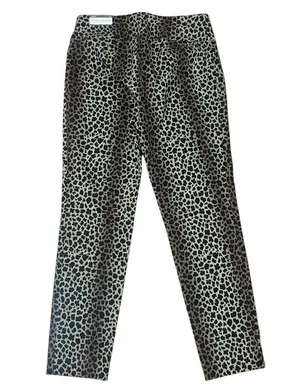 Cooper & Ella Boutique Women’s Leopard Print Skinny Ankle Wrinkle Free Pants NWT thumbnail 5