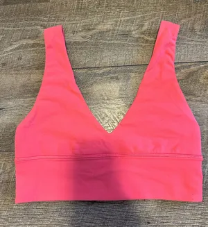 Pink Lululemon Sports Bra 4 thumbnail 1