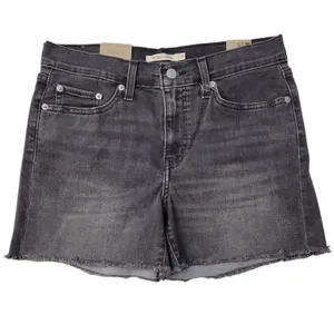 Levis Womens Shorts Black Size 30 Mid Length Zip Fly Stretch Fabric 29 Inseam thumbnail 12