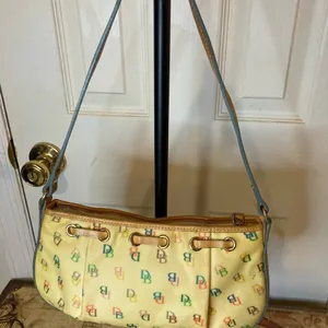 VNTG DOONEY & BOURKE H3 44475 tote Shoulderbag small purse thumbnail 3