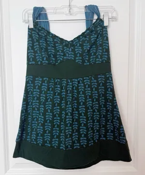 Vintage American Eagle Y2K Babydoll Halter Top Medium Bohoh 2010s Bella Swan thumbnail 1