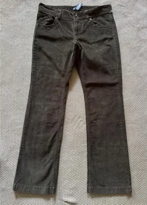 Polo Jeans Ralph‎ Lauren Women's Company Corduroy Pants Brown Size 32 thumbnail 1