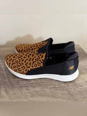 New Balance Dynasoft Slip On Cheetah Print Sneakers Women’s Size 7.5 Lightweight thumbnail 3