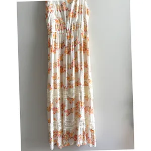 Audrey Parks Francesca's Women's Maxi Dress Floral Rayon Cottagecore Lace Small thumbnail 14