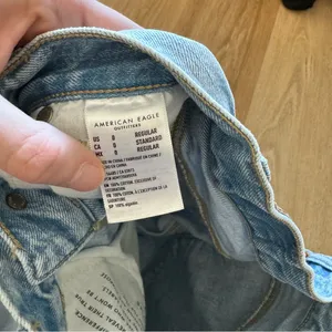 American Eagle Light Wash Distressed Jeans thumbnail 5
