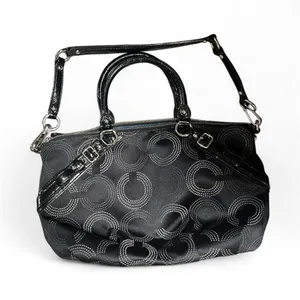 Coach Madison Sophia Dotted Op Art Satchel Bag thumbnail 3