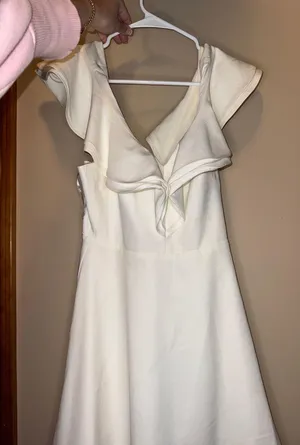 Lulus Dress Mini White thumbnail 1