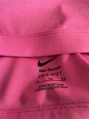 Nike Dri-FIT Swoosh Medium Support Sports Bra Pink XL NWT thumbnail 3