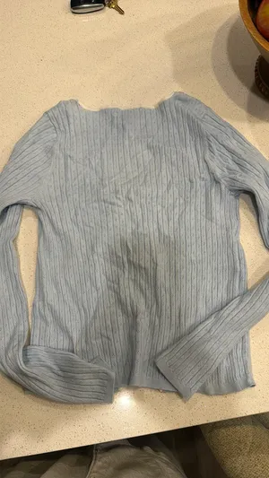 Light Blue Tie Top thumbnail 3