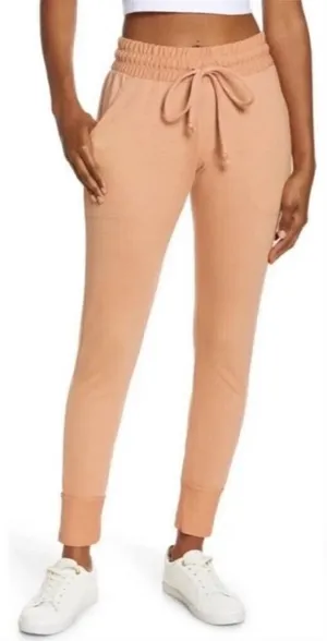 Free People Movement Sunny Skinny Sweatpants‎ Sunbaked Sz L thumbnail 1