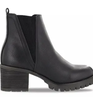 Jody Chelsea Boot, Black, Women’s Heeled Leather Booties, Size 9M thumbnail 3