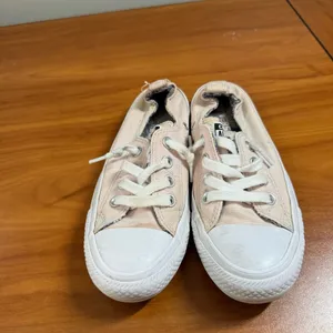 Converse All Star Shoreline Slip On Sneaker Shoe Elastic Light Pink W6 thumbnail 2