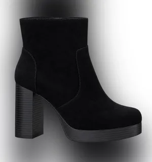 NWT SUN + STONE Elegant Black Ankle Boots Size 10 thumbnail 1