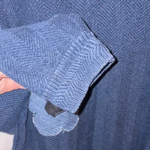 Chaps Blue Sweater with Denim Floral Details thumbnail 4