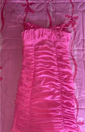 pink dress Blue thumbnail 2