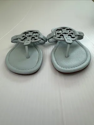 Tory Burch Miller Sandals Seltzer Blue, 7 thumbnail 4