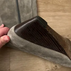 Cole Haan Gray Suede Tall Boots thumbnail 3