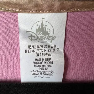 Disney World 50th Anniversary Sweatshirt Mauve Iridescent‎ Logo Womens Medium thumbnail 4