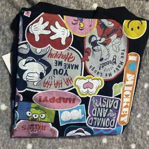 Disney 100th Anniversary Retro Icons Shirt NWT Size Large thumbnail 4